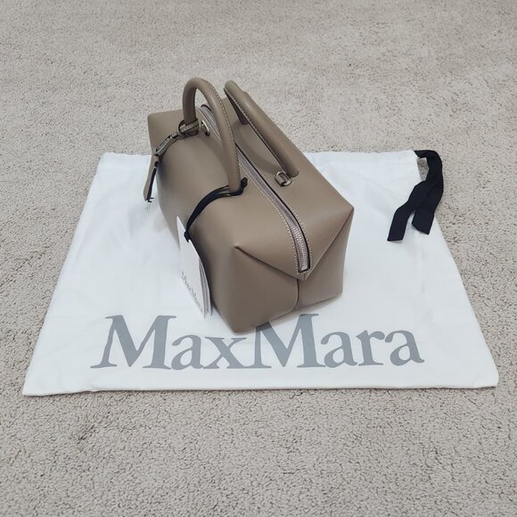 Max Mara Medium natural leather bowler bag - Picture 8 of 16